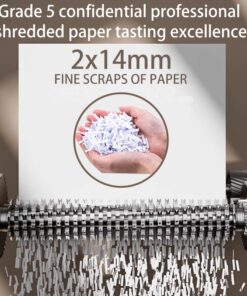 Paper Shredder for Home Office Use, 10-Sheet P5 Microcut Paper Credit Shredder for Office Use,58dB,4.76 Gallon Bin,Superb Quite CD290-1-10 9 61kdNX1rhPL