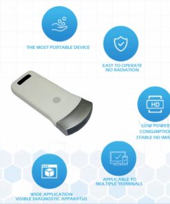 Wireless Wi-Fi Ultrasound Scanner, FMJI Veterinary Pregnancy Ecograph,3.5 Mhz/80 Element Convex Probe with Android 7" Tablet, Compatible iOS Smartphones, Tablet, for Pet&Large to Small Animals 10 61kdXgdSFEL