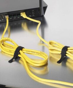 VELCRO Brand ONE-WRAP Cable Ties | 25Pk | 8 x 1/2" Black Cord Organization Straps | Thin Pre-Cut Design | Wire Management for Organizing Home, Office and Data Centers 31 61kdZcIvvL