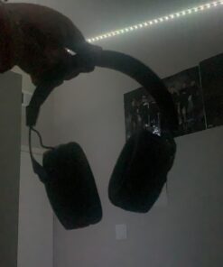 Acinaci Wireless Gaming Headset with Detachable Noise Cancelling Microphone, 2.4G Bluetooth - USB - 3.5mm Wired Jack 3 Modes Wireless Gaming Headphones for PC, PS4, PS5, Mac, Switch, Phone, Tablet Black 53 61kelA4aPkL