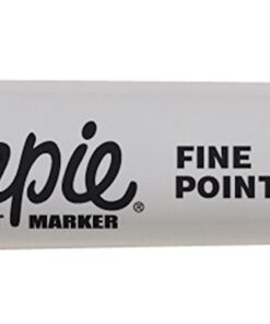 Sharpie Permanent Markers, Fine Point, Blue, 12 Count 13 61kfH3Y3WL