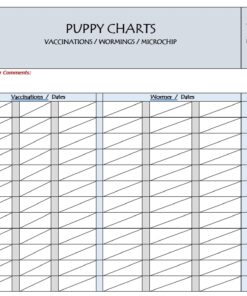 Record Keeping Charts for Breeders 17 61kh6WfU6OL