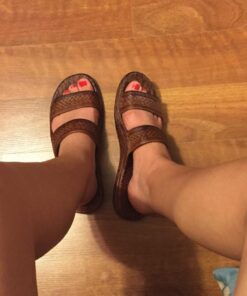 Pali Hawaii Unisex Adult Classic Jandals Sandals 8 Brown 17 61kigHWeljL 1