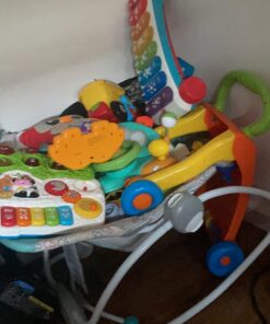 VTech Sit-to-Stand Learning Walker (Frustration Free Packaging) , Orange 21 61kjPqgNfrL