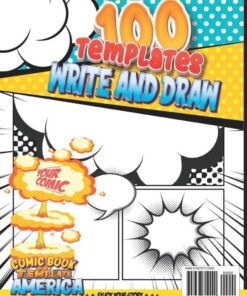 Illustrate Your Own Book For Kids: Kids Sketch Book For Boys For Teaching How To Draw Cartoon Paperback, November 28, 2021 3 61kmR357F7L