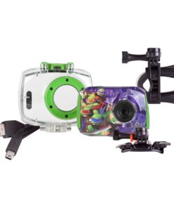 Alternative view of Teenage Mutant Ninja Turtles Action Camera with Accessories with 1.8-Inch LCD Screen, 78665 Teenage Mutant Ninja Turtles
