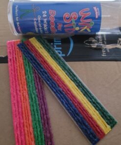 Wikki Stix Doodler, Fidget Toy Plus Arts & Crafts for Kids; Non-Toxic Waxed Yarn, Reusable Hands-on Fun! 6-inch Assorted Colors; 24-Pack. 28 61kn8IcXiUL 1