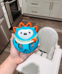 Skip Hop Baby Rattle Toy, Explore and More Roll Around Rattle, Hedgehog 49 61kofwDi24L