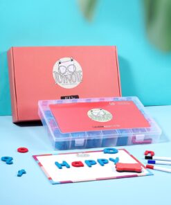JoyNote Classroom Magnetic Letters Kit 234 Pcs with Double-Side Magnet Board - Foam Alphabet Letters for Kids Spelling and Learning 27 61kohNv4oeL