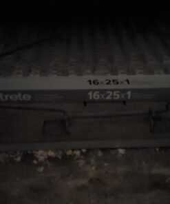 Filtrete 16x25x1 Air Filter, MPR 300, MERV 5, Clean Living Basic Dust 3-Month Pleated 1-Inch Air Filters, 6 Filters 22 61kpfKB77SL