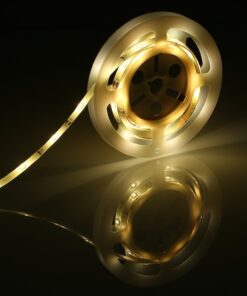 Vansky Motion Activated Bed Light, Flexible LED Strip Motion Sensor Night Light Bedside Lamp Illumination with Automatic Shut Off Timer (Warm Soft Glow) 23 61kpiRSwXjL