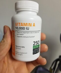 Bronson Vitamin A 10,000 IU Premium Non-GMO Formula Supports Healthy Vision & Immune System and Healthy Growth & Reproduction, 250 Softgels 250 Count (Pack of 1) 37 61kquX0eLvL