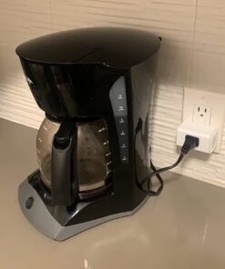 Mr. Coffee Coffee Maker with Auto Pause and Glass Carafe, 12 Cups, Black 28 61krDinyDYL