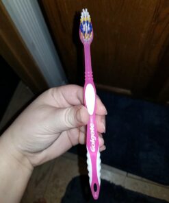 Colgate Extra Clean Toothbrush, Soft Toothbrush for Adults, 6 Count (Pack of 1), Packaging May Vary 6 Count (Pack of 1) Extra Clean Soft 49 61krbLrCppL