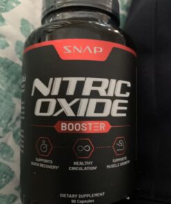 Snap Supplements Nitric Oxide Booster, Performance Formula for Stamina & Endurance, 90 Count 90 Count (Pack of 1) 27 61kruh9LMkL