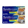 Reynolds Kitchens Slow Cooker Liners, Regular (Fits 3-8 Quarts), 6 Count (Pack of 2), 12 Total 6 Count (Pack of 2) 32 61kshLv6foL