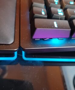 Razer Huntsman Elite Gaming Keyboard: Fast Keyboard Switches - Clicky Optical Switches - Chroma RGB Lighting - Magnetic Plush Wrist Rest - Dedicated Media Keys & Dial - Classic Black 33 61ktMlLdgaL