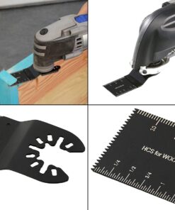50 Pack Professional Pro Grade Wood/Bi-Metal Oscillating Saw Blades Universal Quick Release Multitool Tool Blade Japan Tooth for Bosch, Craftsman, FEIN, Ridgid, TCH, Makita, Milwaukee 20 61ktMr6S LL