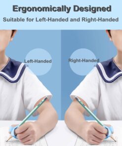 YZEASYPINK 6PCS Pencil Grips for Kids Handwriting 5 Fingers Toddlers Pencil Grip Pencil Holder for preschooler 2-4 Years learning to Write for Children's Training Pen Holding Posture Correction Tools 12 61ktk05txL