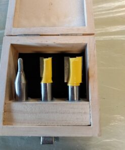 YONICO Router Bits Set Dado Straight Bit Undersize Plywood 3 Bit 1/2-Inch Shank 14323 14 61kv5mSsoWL