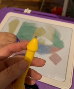 SGILE Magnetic Drawing Board Toy for Kids, Large Doodle Board Writing Painting Sketch Pad, Purple 16*13 in 35 61kvCLsczCL