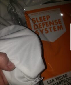 HOSPITOLOGY PRODUCTS Mattress Encasement - Zippered Bed Bug Dust Mite Proof Hypoallergenic - Sleep Defense System - Queen - Waterproof - Stretchable - Standard 12" Depth - 60" W x 80" L 12" - 18" Depth Mattress Queen 12" Standard 23 61kvlGZHVEL