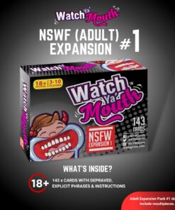 Alternative view of Watch Ya' Mouth - NSFW Adult Expansion Pack #1 | 143 Explicit Phrases for Outrageous Mouth Guard Games Perfect for Dorms and Gatherings (Mouthpieces Not Included) NSFW #1 Expansion Packs