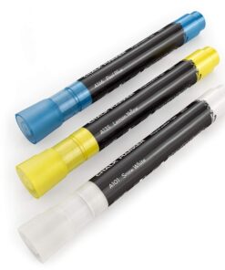 Arteza 150 Chalkboard Labels + 3 Colored Chalk Markers - Removable Chalk Labels for Jars - Waterproof Mason Jar Stickers 3 Colors 9 61ky28Eb4L