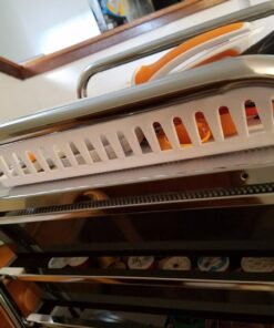 Seville Classics Rolling Utility Organizer Storage Cart, for Home Office, School, Classroom, Scrapbook, Hobby, Craft, 10 Drawer, Black 53 61kykqq7ltL