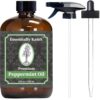 Essentially KateS Peppermint Essential Oil 4 Fl. Oz - Mentha Piperita - 100% Pure Natural and Therapeutic Grade - Diffuser, Skin, Hair, Aromatherapy, Garden and Kitchen Spray 5 61kyuH9OwuL