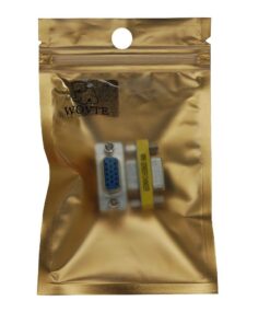 WOVTE SVGA Connector, DB HD New 15 VGA SVGA KVM Female to Female Gender Changer Adapter Coupler Pack of 2 15 61kza6kEBBL