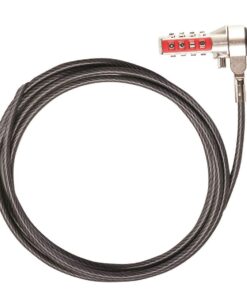 Targus DEFCON T-Lock Serialized Combo Cable Lock for Laptop Computer and Desktop Security (PA410S-1) 5 61l t11hfxL