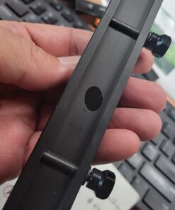 Monstrum Low Profile Picatinny Riser Mount (0.5" H x 5.7" L), for Scopes and Optics 17 61l01nwPiHL