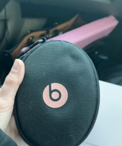 Beats Solo3 Wireless On-Ear Headphones - Apple W1 Headphone Chip, Class 1 Bluetooth, 40 Hours of Listening Time, Built-in Microphone - Rose Gold (Latest Model) Without AppleCare+ 44 61l0FMzcvL
