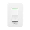 BN-LINK WiFi Smart in-Wall Light Switch, No Hub Required with Timer Function, White, Compatible with Alexa and Google Assistant, Neutral Wire Needed, 2.4 Ghz Network Only 1P-Smart Light Switch 48 61l1nKzwWIL