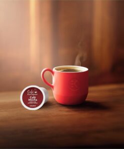 Cafe Escapes™ Single-Serve Coffee K-Cup® Pods, Cafe Mocha, Carton Of 24 Café Mocha 24 Count (Pack of 1) 11 61l1sbHe35L