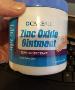 CareALL 15 oz Zinc Oxide 20% Skin Protectant Barrier Ointment Provides Relief and Treatment of Diaper Rash and Chafing. Helps Seal Out Wetness. 29 61l4Zr7n6AL