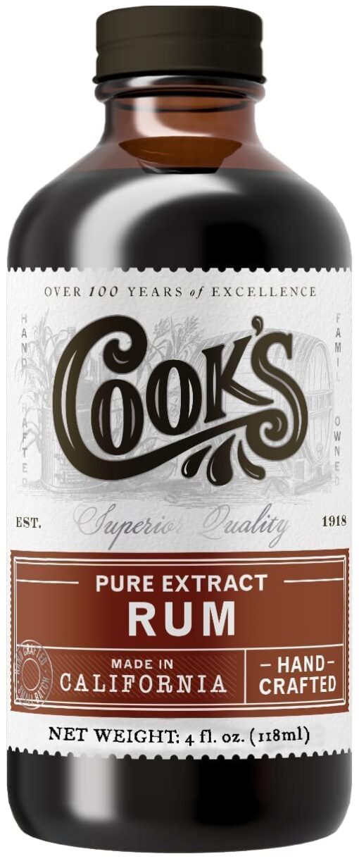 Cook's, Choice Pure Rum Extract, 4 oz