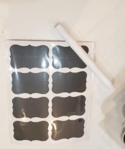 ME.FAN 6 Set 3.2L Food Storage Containers, Spaghetti Containers Airtight Horizontal Storage/Pasta Containers Kitchen Pantry Organization Canisters with 24 labels & Pen - Black Black-6 X 3.2L 49 61l6R23t6L 2