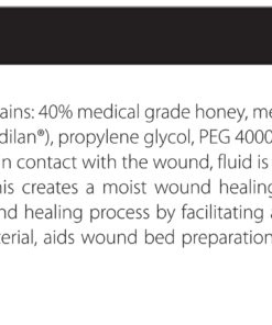 Soft Honey Wound Gel by L-Mesitran Hypoallergenic Medical Grade Ointment with Burn, Soothing - Medical Grade Ingredients for Adults & Elderly 1.75 oz 14 61l73HLmvL