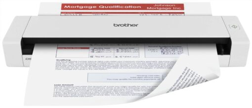 Brother DS-720D Mobile Color Page Scanner, White (DS720D)