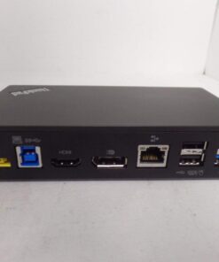 Lenovo Thinkpad Ultra Dock 40A80045US USB 3.0, USB 2.0, HDMI, Display Port Frustration-Free Packaging 12 61l7x9q07L