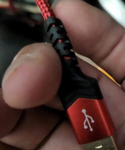 JSAUX Printer Cable, 10FT USB Printer Cable USB 2.0 Type A Male to B Male Scanner Cord USB B Cable High Speed for HP, Canon, Epson, Dell, Brother, Lexmark, Xerox, Samsung etc and Piano, DAC Red 32 61l8MLjTM4L