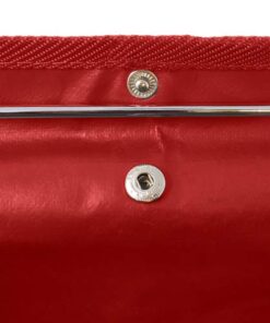 Foldable Shoe Cover Holder (Red) with Bonus: 1 Door Hanger Double Sided - Please Use Shoe Covers 16 61lANnEl3wL