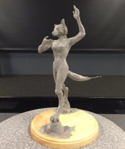 Super Sculpey Medium Gray, Premium, Non Toxic, Medium firmness, Sculpting Modeling Polymer clay, Oven Bake Clay, 1 pound bar. Great for all advanced sculptors, model makers and movie studios Multicolor 40 61lAW7pAeTL