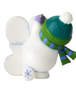 Alternative view of Hallmark Keepsake 2016 "Frosty Fun Decade #7" Dated Holiday Ornament Frosty Fun