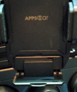 APPS2Car Sturdy CD Slot Phone Mount with One Hand Operation Design, Hands-Free Car Phone Holder Universally Compatible with All iPhone & Android Cell Phones, for Smartphone Mobile Black 46 61lBXKhT1lL