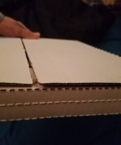 (100) White Vinyl Record LP Shipping Mailer Boxes - Holds 1 to 3 12" Records - Adjustable Height - STRONG 200# Test Cardboard #12BC01VDWH 14 61lDSJS6ML