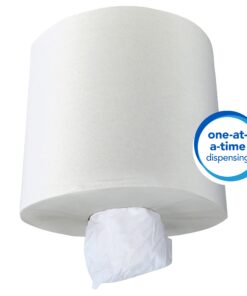 Scott® Essential Roll Control Center Pull Paper Towels (01032) with Fast-Drying Absorbency Pockets, Perforated Full-Sized Hand Paper Towels, White (6 Rolls per Case, 4,200 Sheets Total) 8 61lED9DwuGL