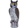 Dalen Fake Owl Decoy to Scare Birds Away from Gardens, Rooftops, and Patios - Scarecrow Provides Chemical-Free Pest Control - Safe and Humane, 18" 360º Rotating Head 22 61lFHF9AG1S